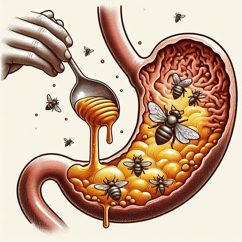 مضرات عسل برای معده: آیا عسل برای کسانی که مشکل معده دارند مناسب است؟